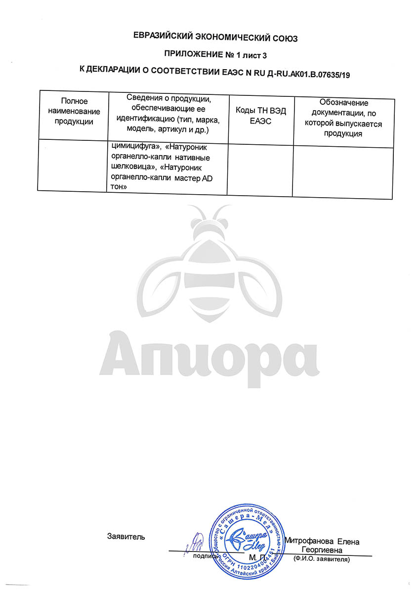 Сертификат Секрет бобра Актив органелло-капли для глаз 10 мл